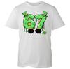 67 St Patrick's Day T Shirt, Funny Six Seven Meme Irish Pub Cute Gift Unisex Tee