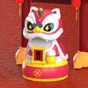 Mascot Ornament Chinese Style Lucky Dancing Lion Model Solar Powered Home Decoration Holiday Gifts Bring Wealth Good Fortune