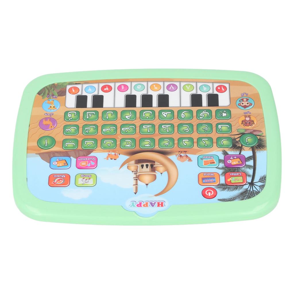 Child Arabic Learning Reading Machine Intelligent Educational Toy 28 Alphabet Words 10 Number Electronic Arabic Learning Book