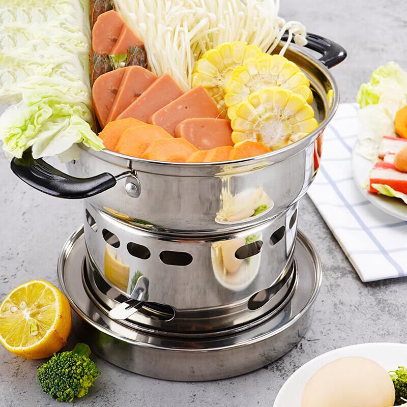 Churong Outdoor Stainless Steel Alcohol Stove Set