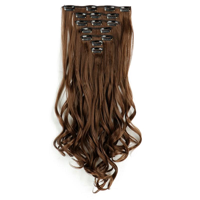 MERISIHAIR 6 Pieces/set of 24 Inch Wig Curly Hair 16 Hairpins, Wig Styling, Hairpin Synthetic Hairpin, Heat-resistant
