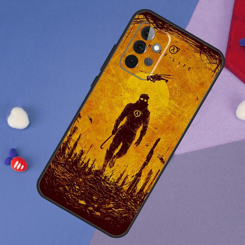 Game Half Life Case For Samsung Galaxy A54 A34 A24 A14 A53 A33 A23 A13 A52 A32 A22 A12 A51 A71 A52S Cover