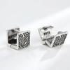High Quality Hip Hop Cubic Zirconia Xo Letter Pendant Earrings Necklace Set for Men and Women Fashion Trend Jewelry