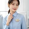 Cute Sheep Brooches For Women Lamb Pin Y2K Shiny Pearl Crystal Lapel Pins Badges 2027 New Year Gifts Fashion Jewelry Accessories