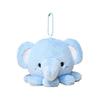 Stuffed Keychain Octopus Blue Mascot Easy To Attach and Remove Fluffy Soothing Goods Stress Relief for Adults Commuting To School Bag Charm Gift