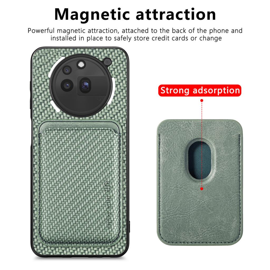 For Nothing Phone (3a) Pro Case Magnetic Detachable Card Holder Phone Back Cover