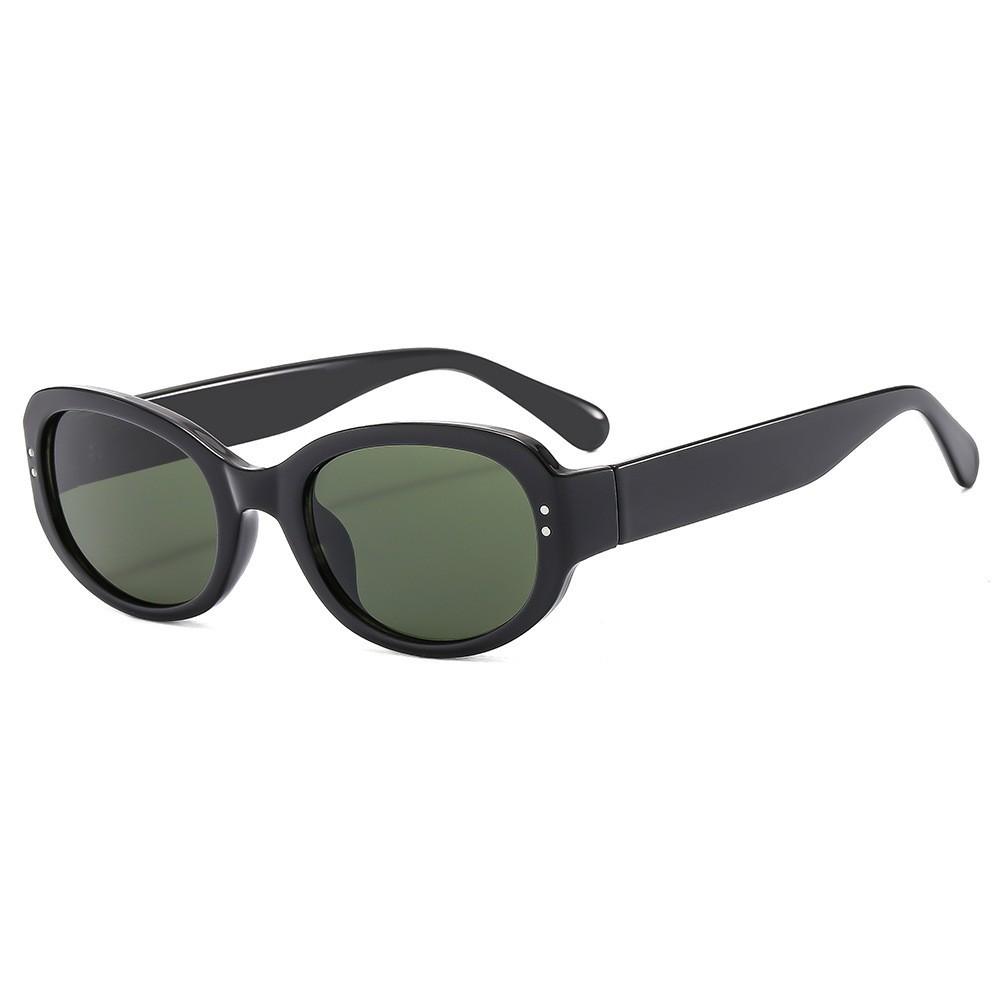 Retro American Sunglasses Cat Eye Sunglasses Men'S And Women'S Street Show Uv-Proof Sunglasses