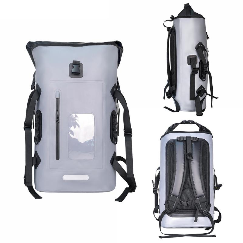 30L Waterproof Dry Bag Camping Backpack Drift Swimming Large River Trekking Diving Rafting Canoeing Kayak Pvc Camping Bag Pack