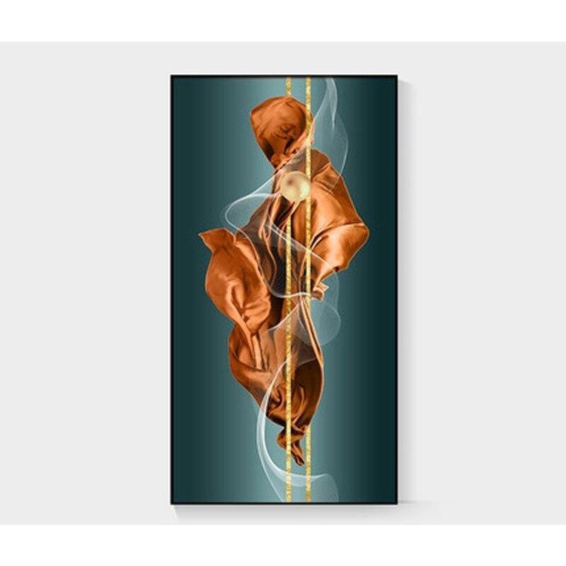 Home Decoration Light Luxury Style Abstract Geometric Porch Living Room Decoration Poster Painting Wall Art Picture