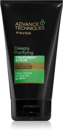 

глубоко очищающий скраб для жирных волос TU прозрачный