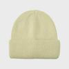 New Autumn and Winter Pure Cashmere Wool Hat for Women Warm Double Sided Thickened Versatile Casual Hat Fashionable Solid Color Knitted Hat