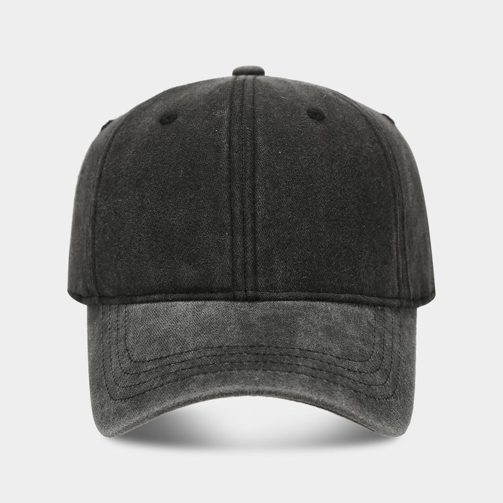 New Solid Color Soft Top Baseball Cap Men's Fashion Washed High Quality Cap Women's Outdoor Sunshade Sun Hat
