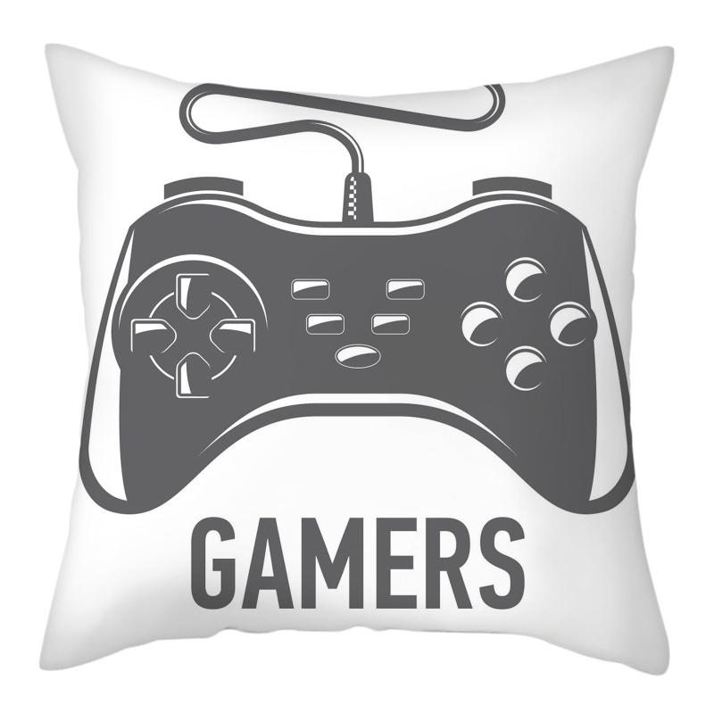 Gift for Boy Gamer Print Pillowcase Bedroom Decorative Polyester Cushion Cover  Pillows Decor Home Linen Pillow Case