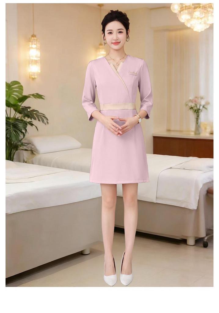 Women's Professional Slim-fit Uniform: Beauty Salon, Spa, Hotel, Medical Aesthetics - Ideal for Autumn