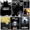 1 шт. Гра D-Dying Light The Beast Постер Наклейка Друк Водонепроникне Настінне Мистецтво Для Вітальні Спальні Домашній Декор
