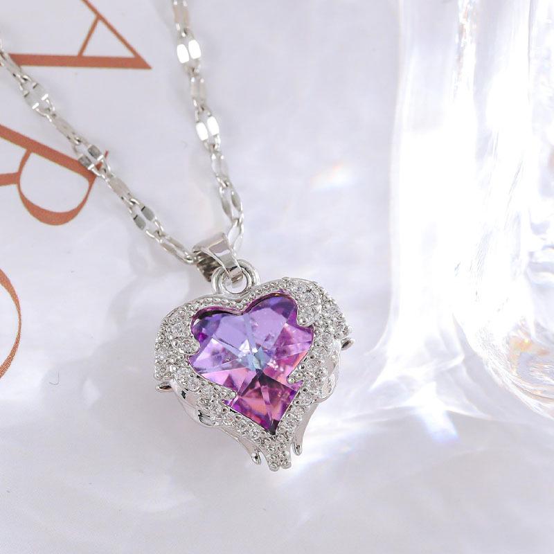 "2024 Intelligente Fünfzackiger Stern Anhänger Halskette - Leichter Luxus Europäisches & Amerikanisches Design für Frauen"