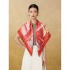 100% Silk Scarf 86x86cm Square Shawl Women Gift Fashion Office Party