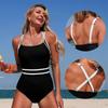 Women's Swimwear New One-piece Swimsuit Sports Style Ready-made Swimwear