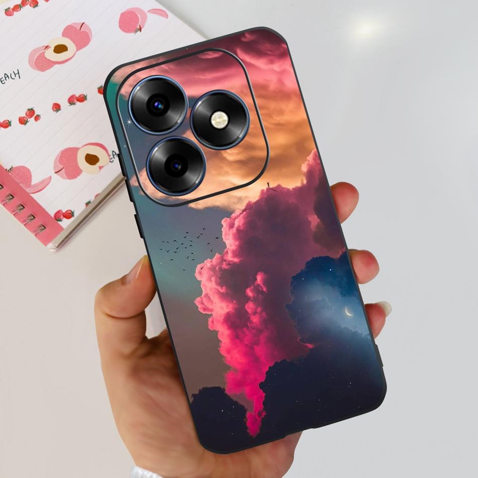 For Itel S23 Plus S681LN case itel S23 S665L Fashion Elegant Painted Soft Silicone TPU Phone Back Cover For Itel S23+ S23Plus