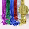 1M 2M 3M 4M Noel Partisi Arka Plan Perdeleri Gökkuşağı Lazer Metalik Yağmur Folyo Saçak Simli Perde Düğün Doğum Günü Dekorasyonu