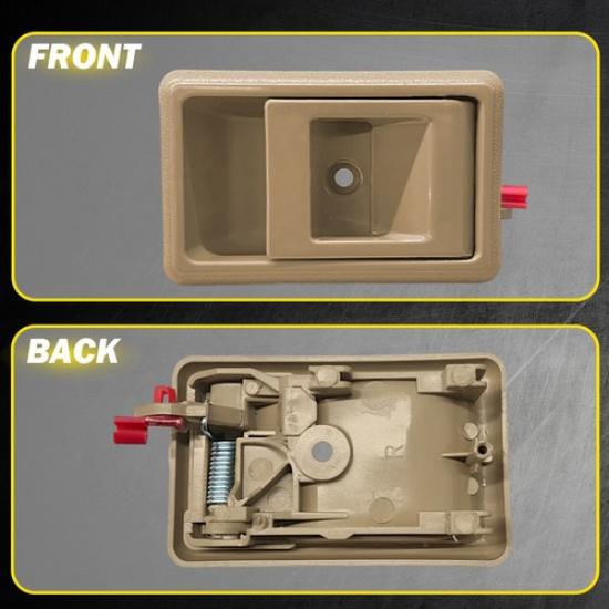 Interior Door Handle For 2001-2004 Toyota Tacoma 96-2002 4Runner Set of 2 Beige
