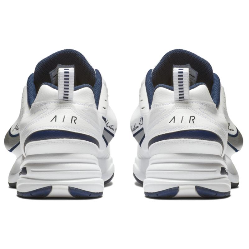 Nike Air Monarch Iv X Martine Rose 'White Navy' Sneakers AT3147-100