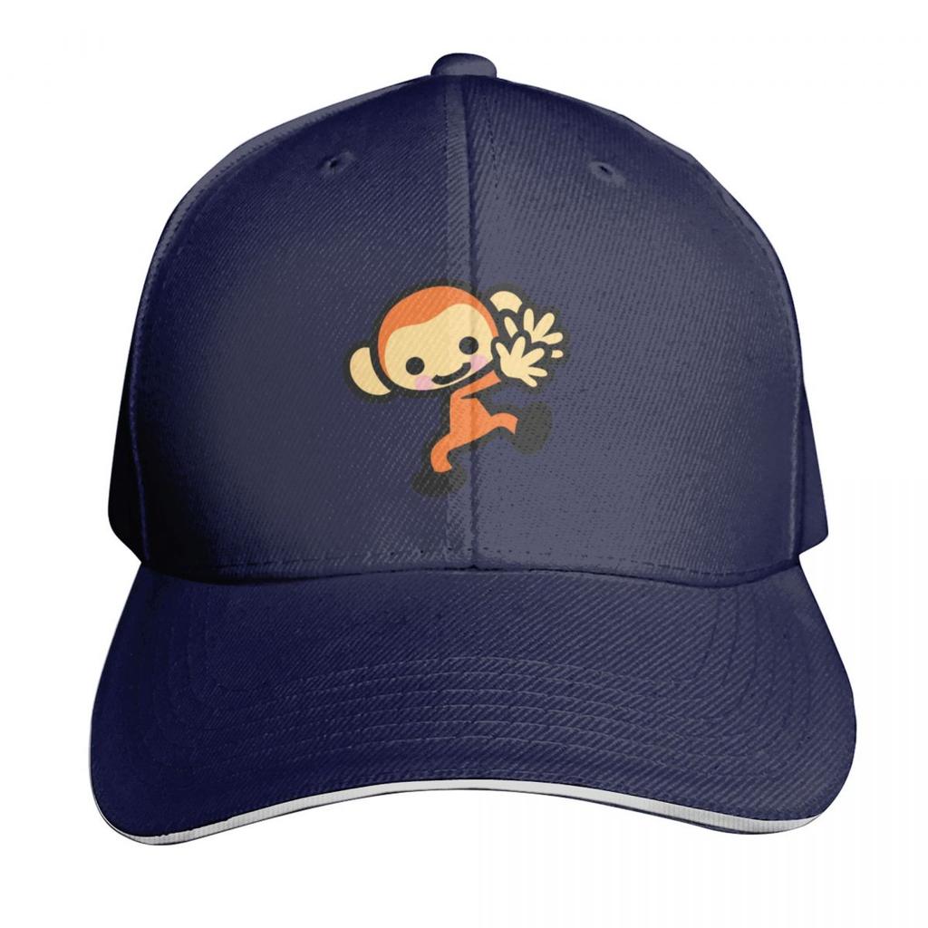 Rhythm Heaven Monkey Sticker Baseball Cap Unisex For Men Women Outdoor Golf Running Hiking Summer Beach Travel