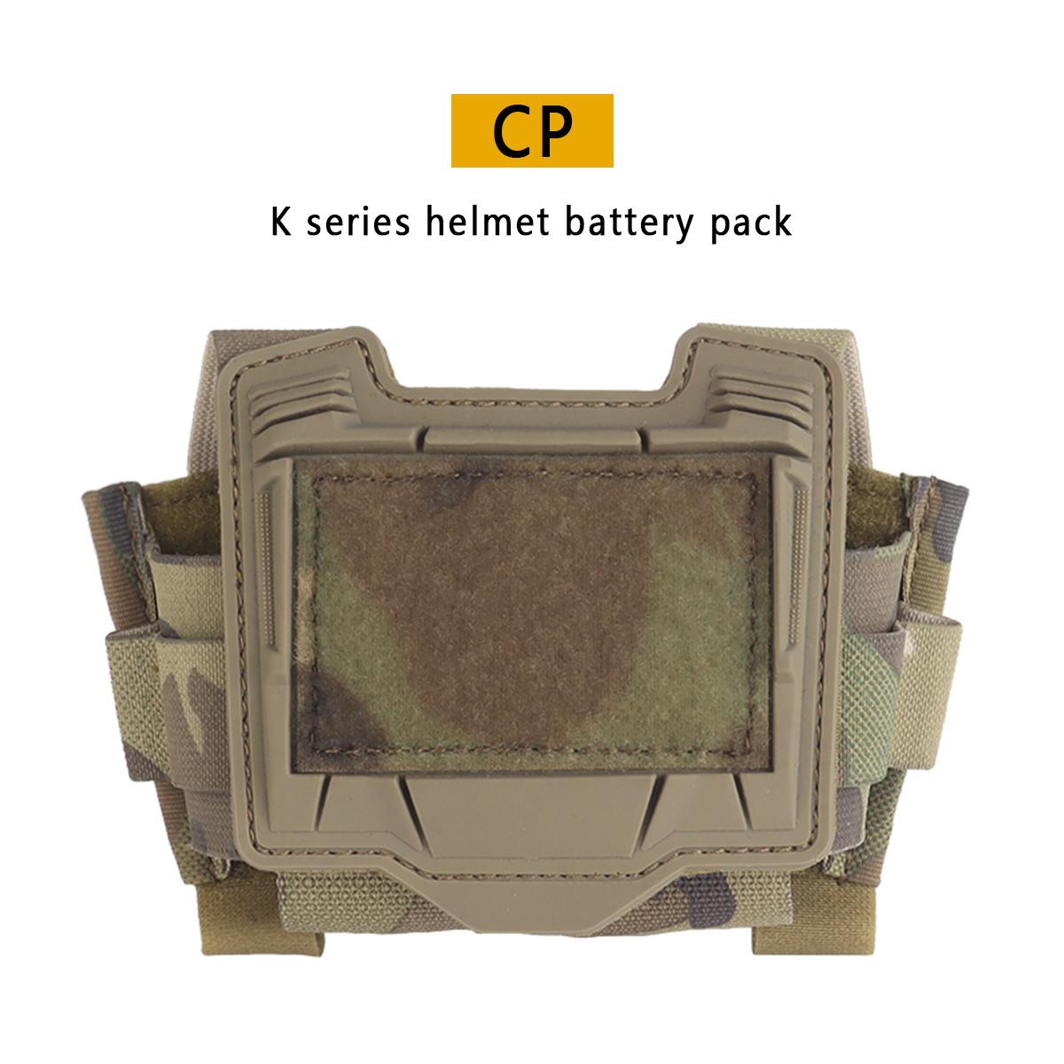 K Series Helmet Battery Pack Battery Pack Helmet Weight Bag Airsoft Hunting Helmet Accessories CP