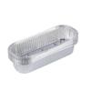 30/50 Stück Rechteckige Mini-Brotverpackungs-Alufolienbox Wiederverwendbare Mini-Kastenbrotformen Aluminiumfolien-Dose Pfanne