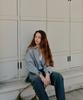 DEPOUND Check Oversized Shirt [Light Blue]