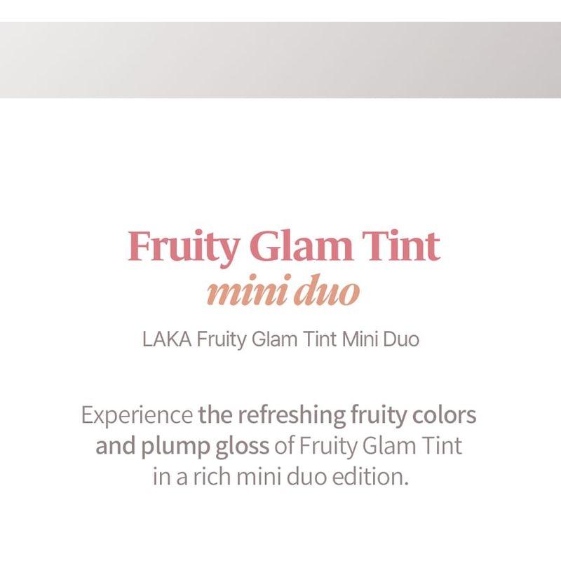 Laka - Fruity Glam Tint Mini Duo Special Set - 6 Types