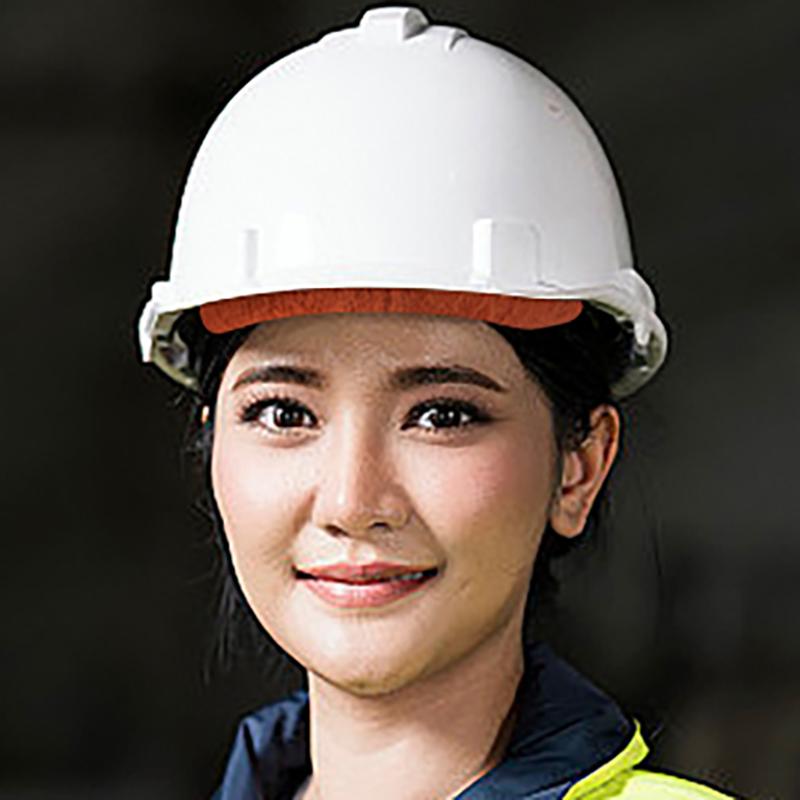 2/6 Stück Helm Schweißbänder Schutzhelm Schweißen Schweißband Kissen Schweißband Helm Komfortpolster Für Sommer Stirnband Schweißband
