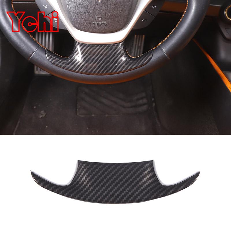 For Chevrolet Corvette C7 2014-2019 ABS Carbon Fiber Interior Kit Dashboard Console Gear Shift Panel Decoration Cover Stickers