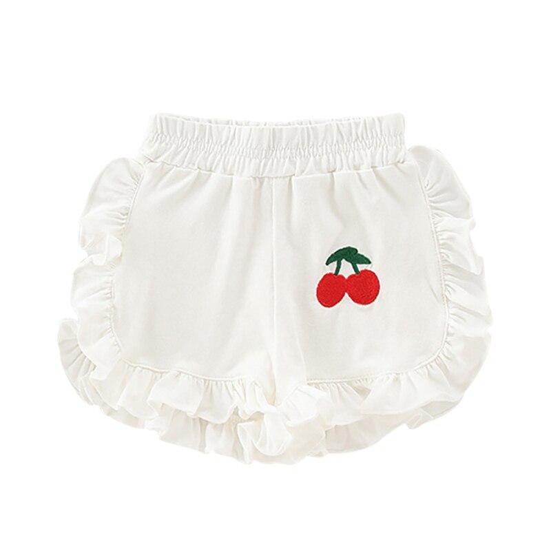 

Стильные свободные брюки для девочек, летние крутые повседневные пляжные брюки ярких цветов, шорты, милые 90