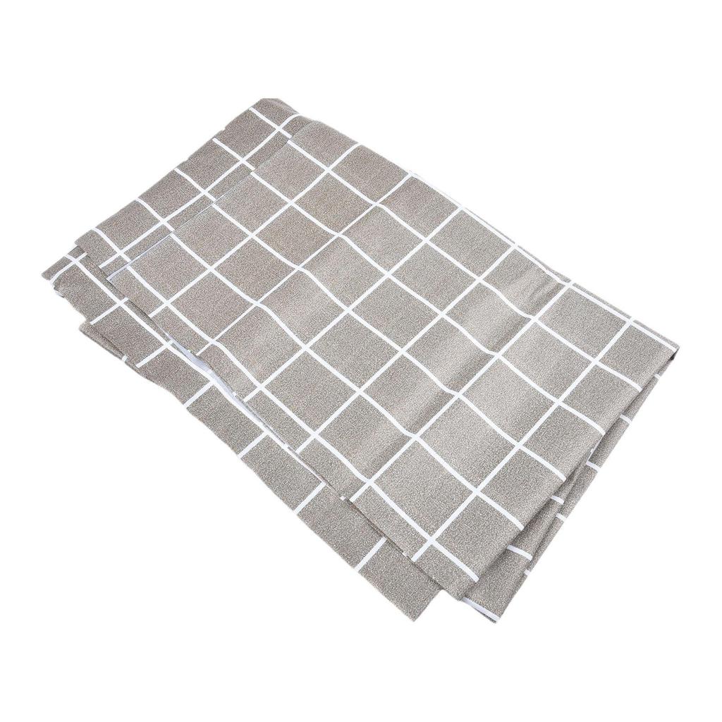PVC Plastic Plaid Tablecloth Waterproof and Scaldproof for Hassle Cleanup