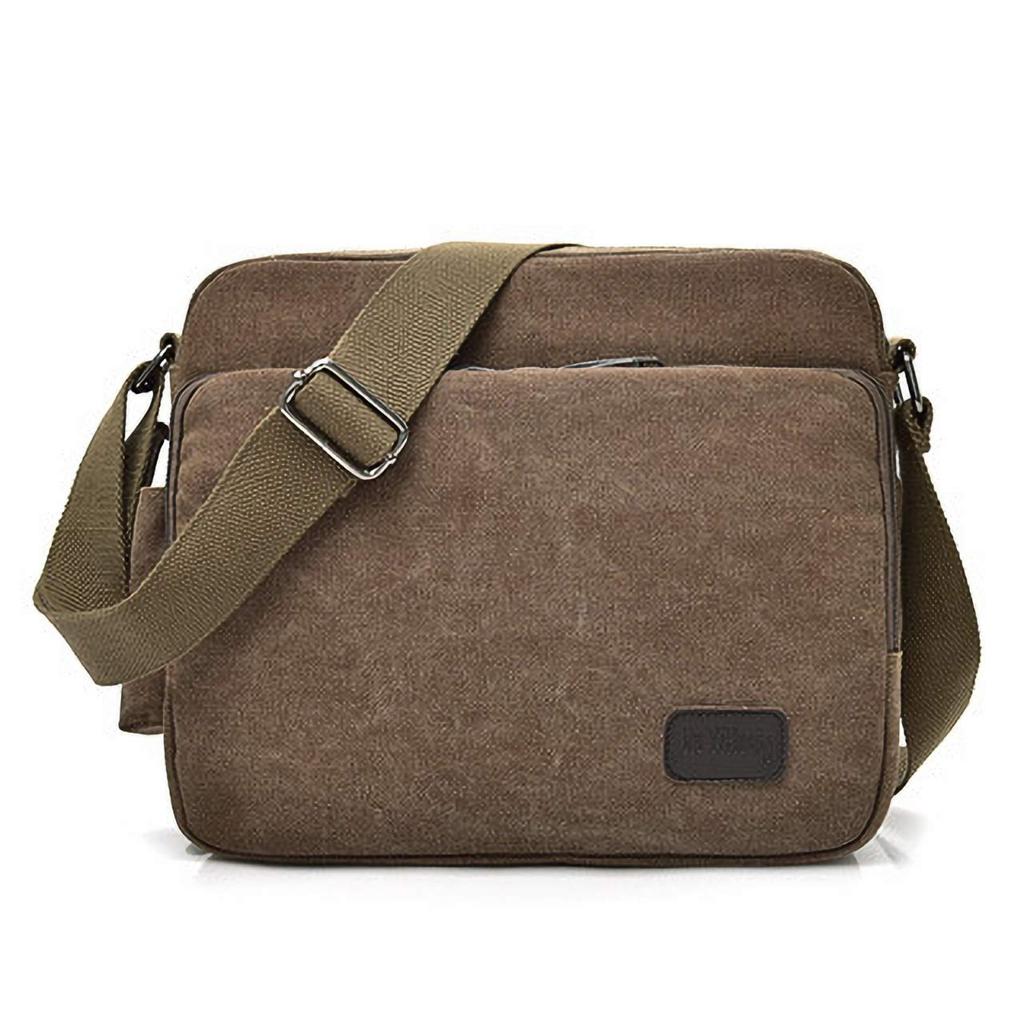 Shoulder Bag for Crossbody Large A4 Card Shoulder Bag SH336 [MT's SHOP] Men, Bag, Capacity, Size, Canvas, Multi-functional, Multi-storage, Pocket,
