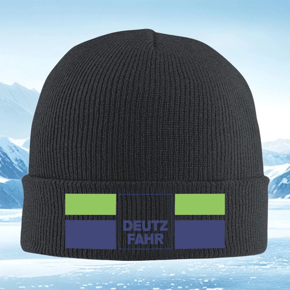 Green squares logo black text Unisex Women Unisex Knitted Hat Beanie Pullover Cap Winter Thermal Warm Christmas Outdoor Cyclin