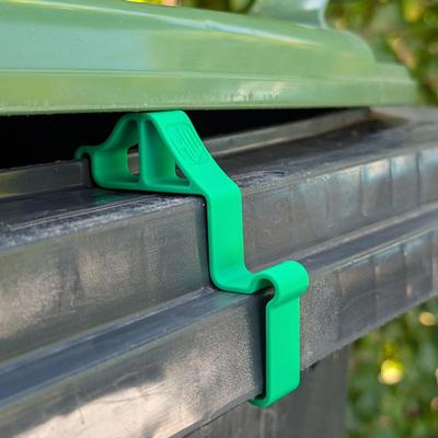 Garbage Bin Clip Dustbin Ventilation Clip Clip-on Trash Can Tool Keep Lid Open for Outdoor Dustbin Fewer Flies Odor Control