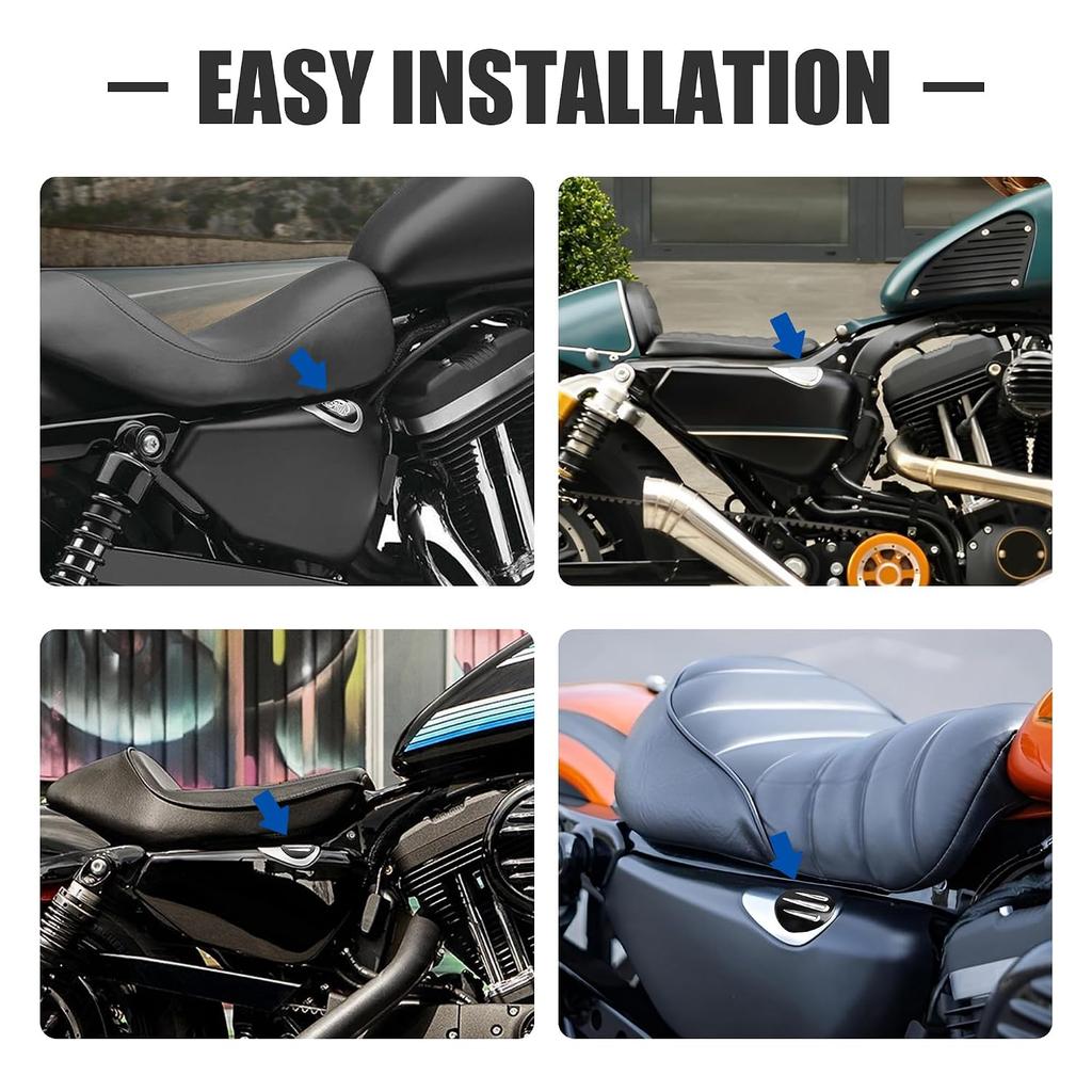 Motorcycle Oil Tank Dipstick Engine Machine Oil Tank Cap Oil Level Indicator Fit for Harley Sportster XL 883 1200, Forty Eight 2004-2021, Chrome