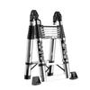 Stainless Steel Telescopic Ladder Multi Functional Household Herringbone Ladder Portable Folding Step Ladder