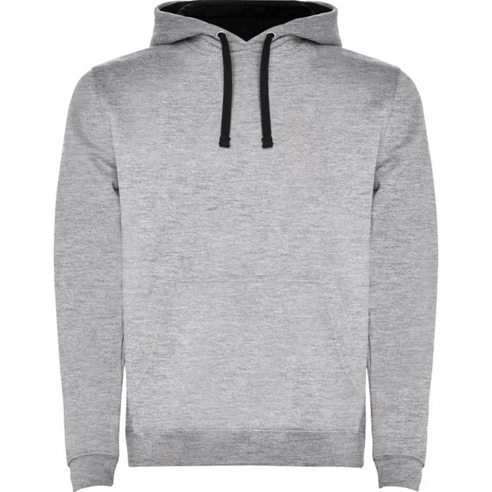 Mens Urban Plain Heather Hoodie