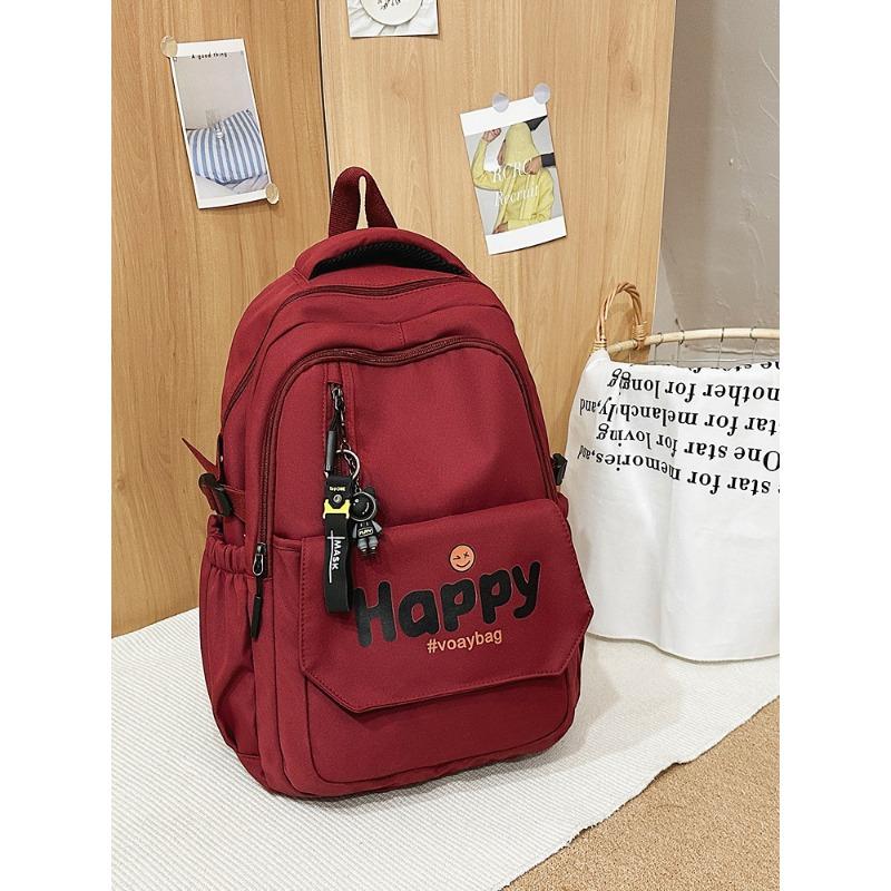 Casual large-capacity shoulder backpack New college student high school student backpack travel bag