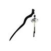 2024 Trendy Retro Chinese Ink Bamboo Fan Tassel Hairpin for Women