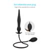 16/18cm Inflatable Anal Pump Enlargement Of Anus Dilator Vagina Massager Sex Toys Silicone Butt Plug For Wearing Prostate