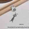 Magnetic Cat Eye Nail Gel - Moon & Butterfly Design, 3-in-1 Nail Art Tool
