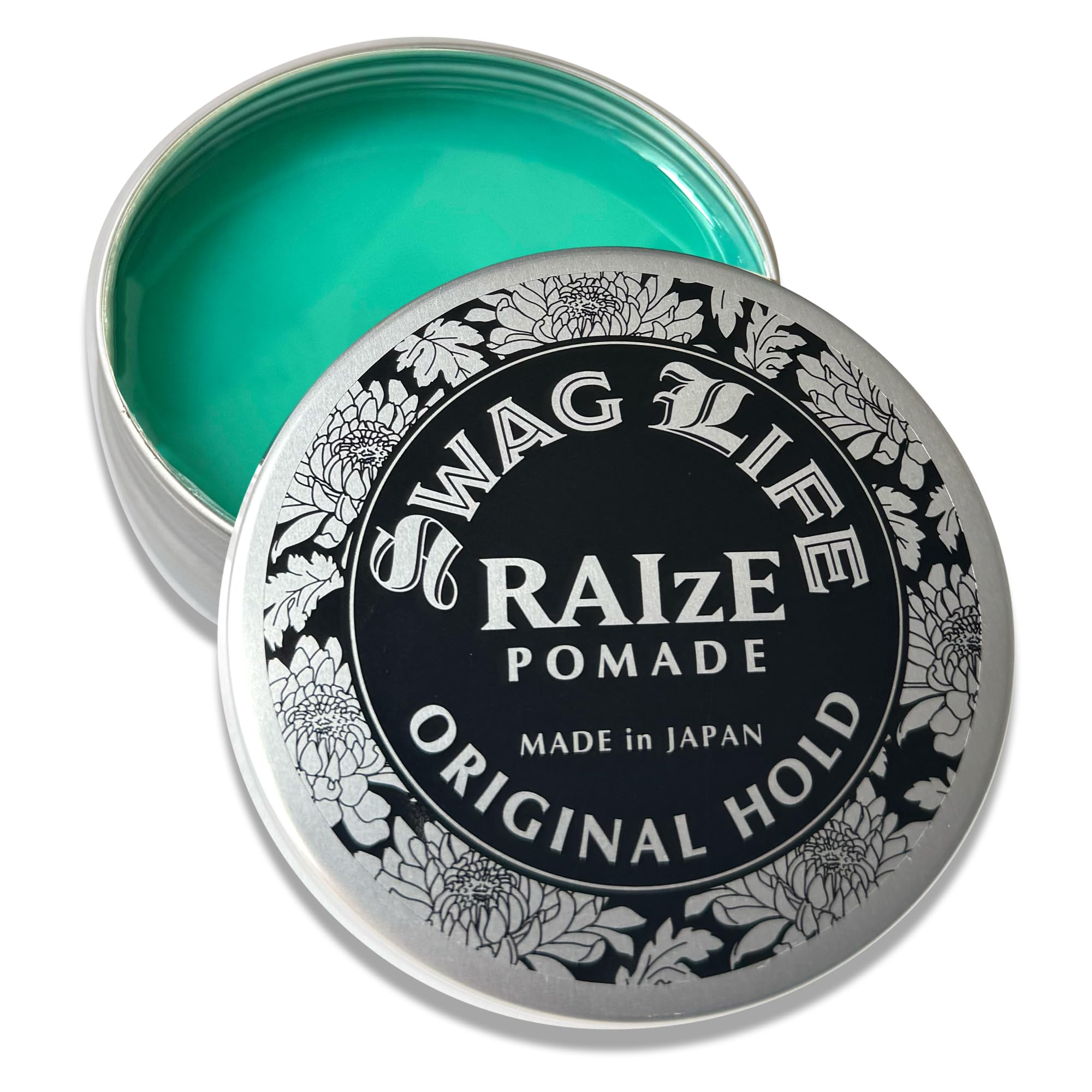 

RAIzE Water-Soluble Pomade, 115g, Men s Hair Styling Product, Water-Based Pomade, Hair Grease, Perm Wax, Grease Wax, Wet Hair Styling Product
