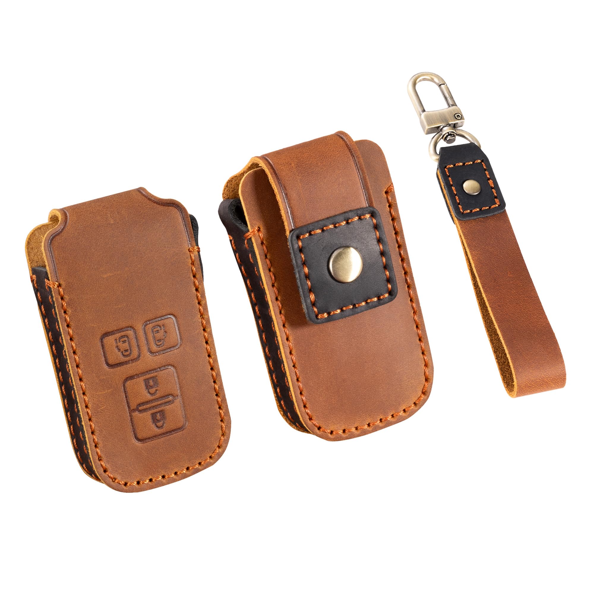 

Чехол для ключа-слайдера для Toyota, изготовленный из натуральной кожи, для моделей-слайдеров 80-й серии, 80-й серии Harrier 60, ключа Vellfire 30, смарт-ключа, ключа для легковых автомобилей, кожаный,