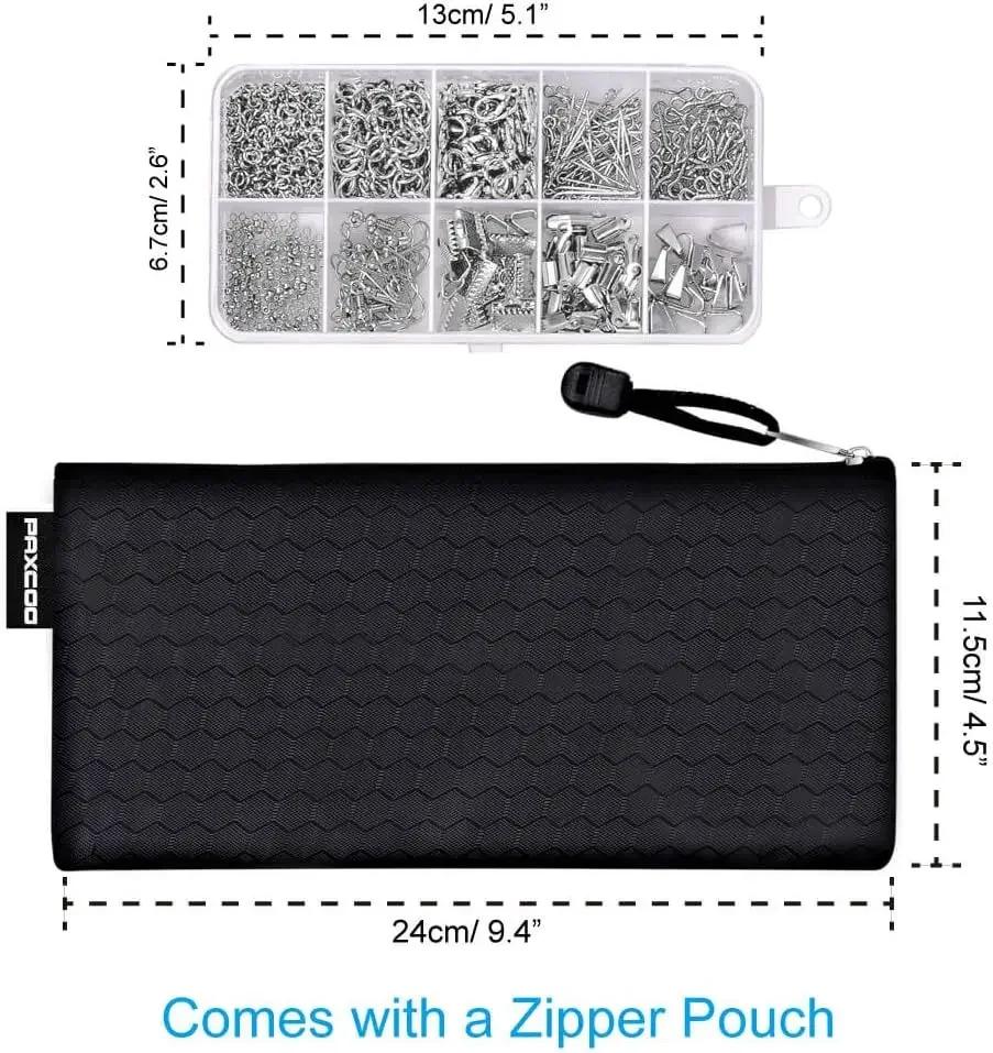 Jewelry Making Supplies Kit,Jewelry Repair Tool with Accessories Jewelry Pliers Jewelry Findings and Beading Wires for Adults