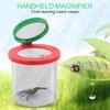 Portabil insecte Catcher Push tip transparent insecte observator tub prinderea instrument copil observare jucării pentru explorare în aer liber