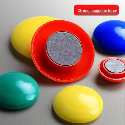 Runde Farb-Magnettafel und Whiteboard-Magnete - Starker Halt, Kleine Partikel, Magnet-Aufkleber